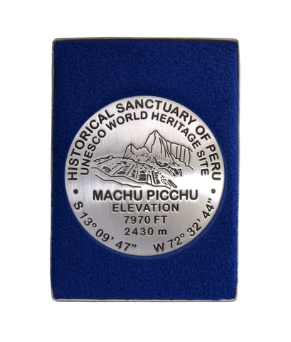 Machu Picchu UNESCO Heritage Site Paperweight